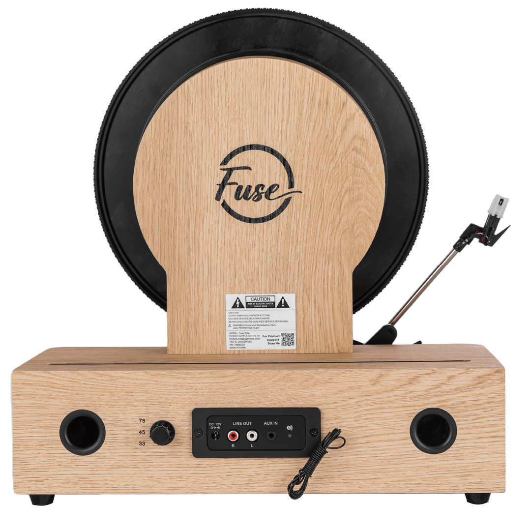 Fuse Wrap Vertical Vinyl Record Player